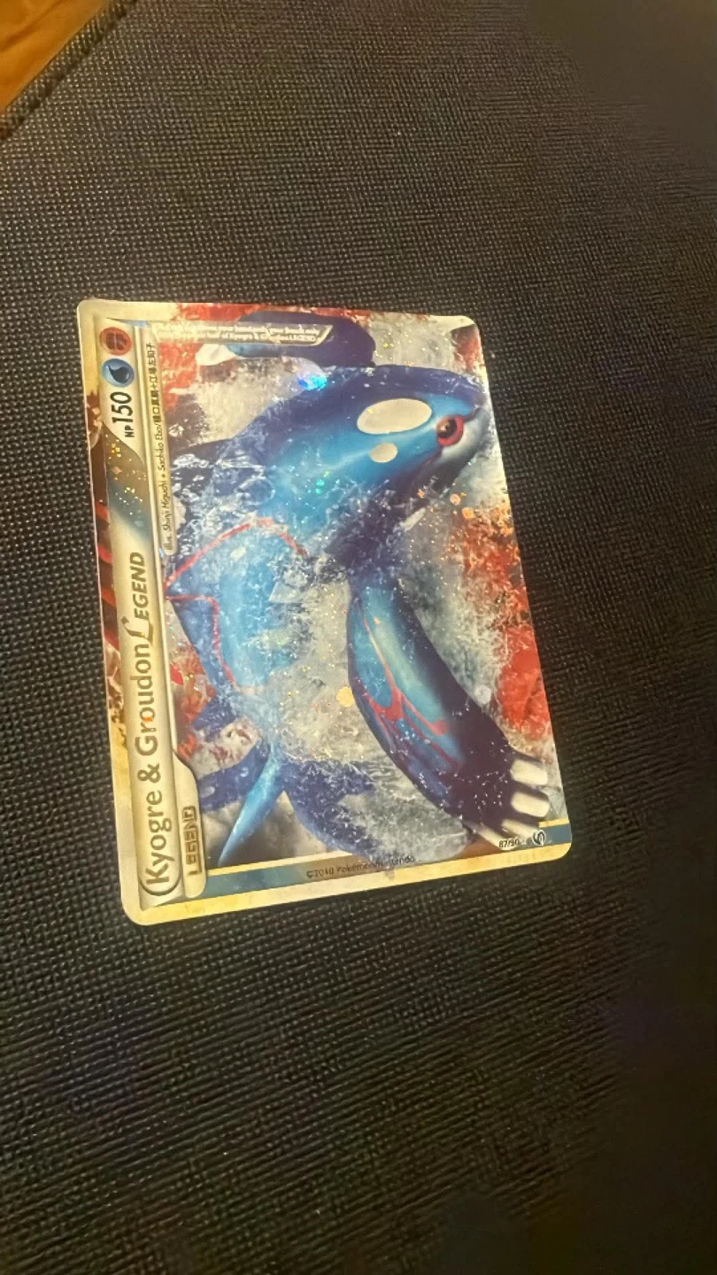Kyogre & Groudon and Rayquaza & Deoxys LEGEND Pokémon Cards