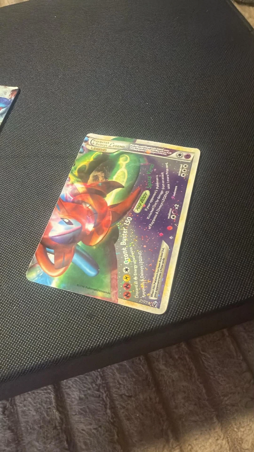 Kyogre & Groudon and Rayquaza & Deoxys LEGEND Pokémon Cards - photo 2