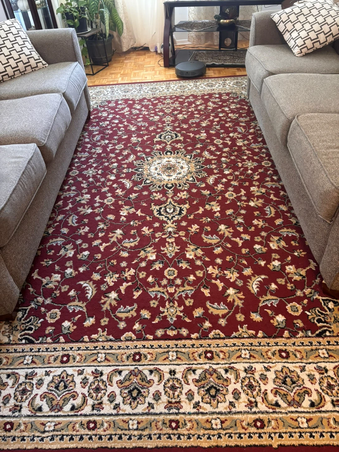 Traditional Persian-style area rug