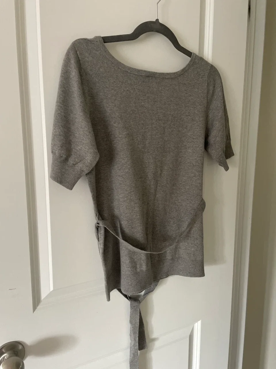 Jacob Grey Short-Sleeved Sweater - photo 3