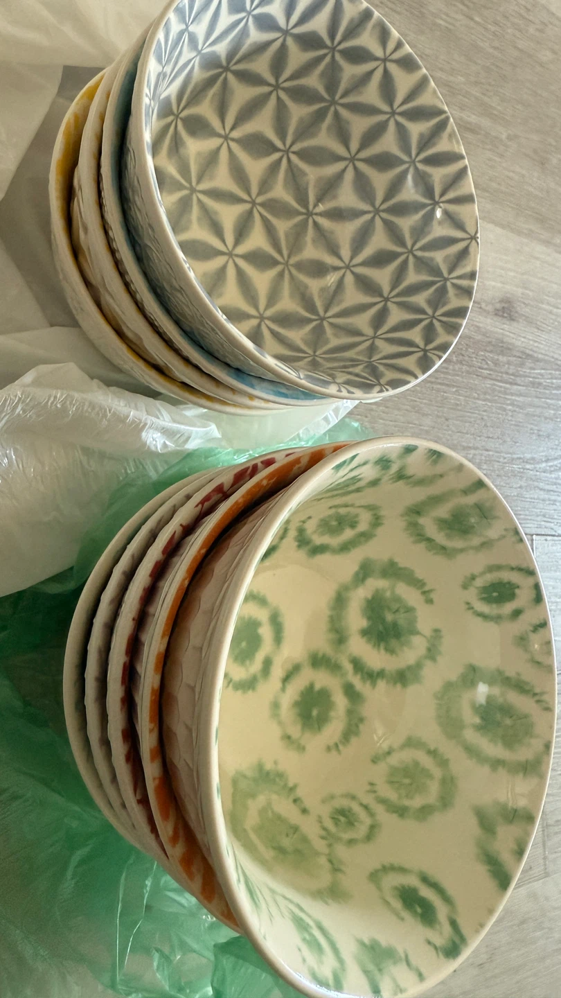 Set of 9 Assorted  Ceramic Bowls from Costco - photo 2