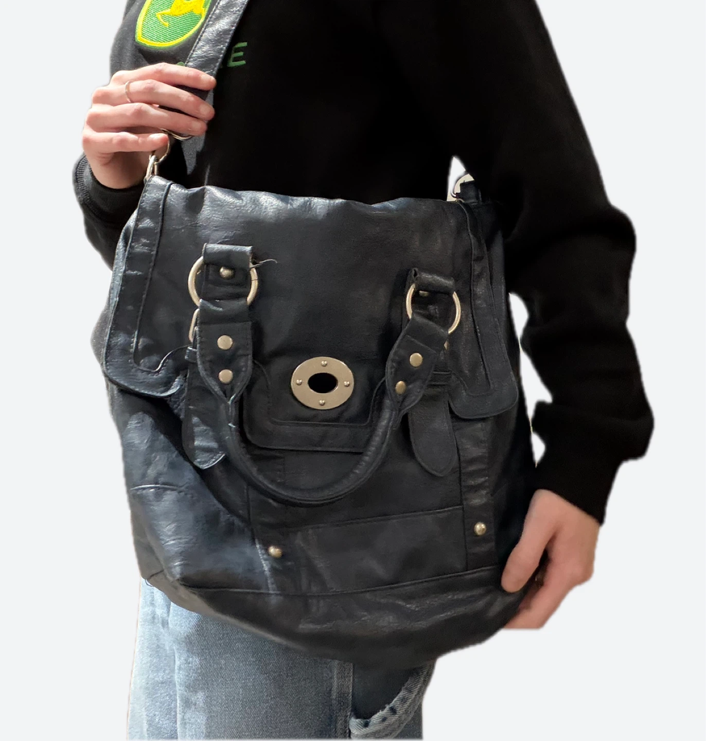 Mossimo Supply Navy Purse 🏈 - photo 5