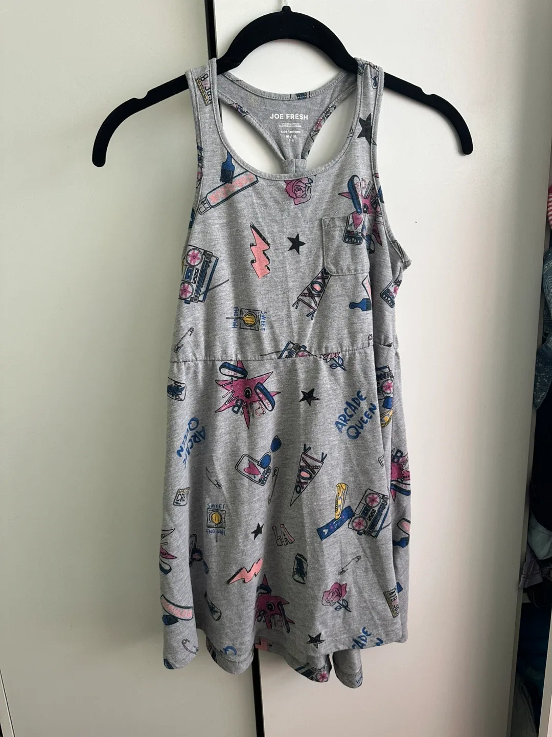 Joe Fresh Graphic Racerback Dress