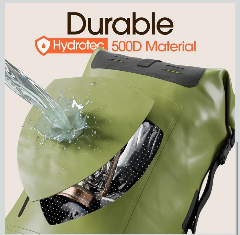 New Earth Pak 55L Waterproof Dry Bag Backpack - photo 4