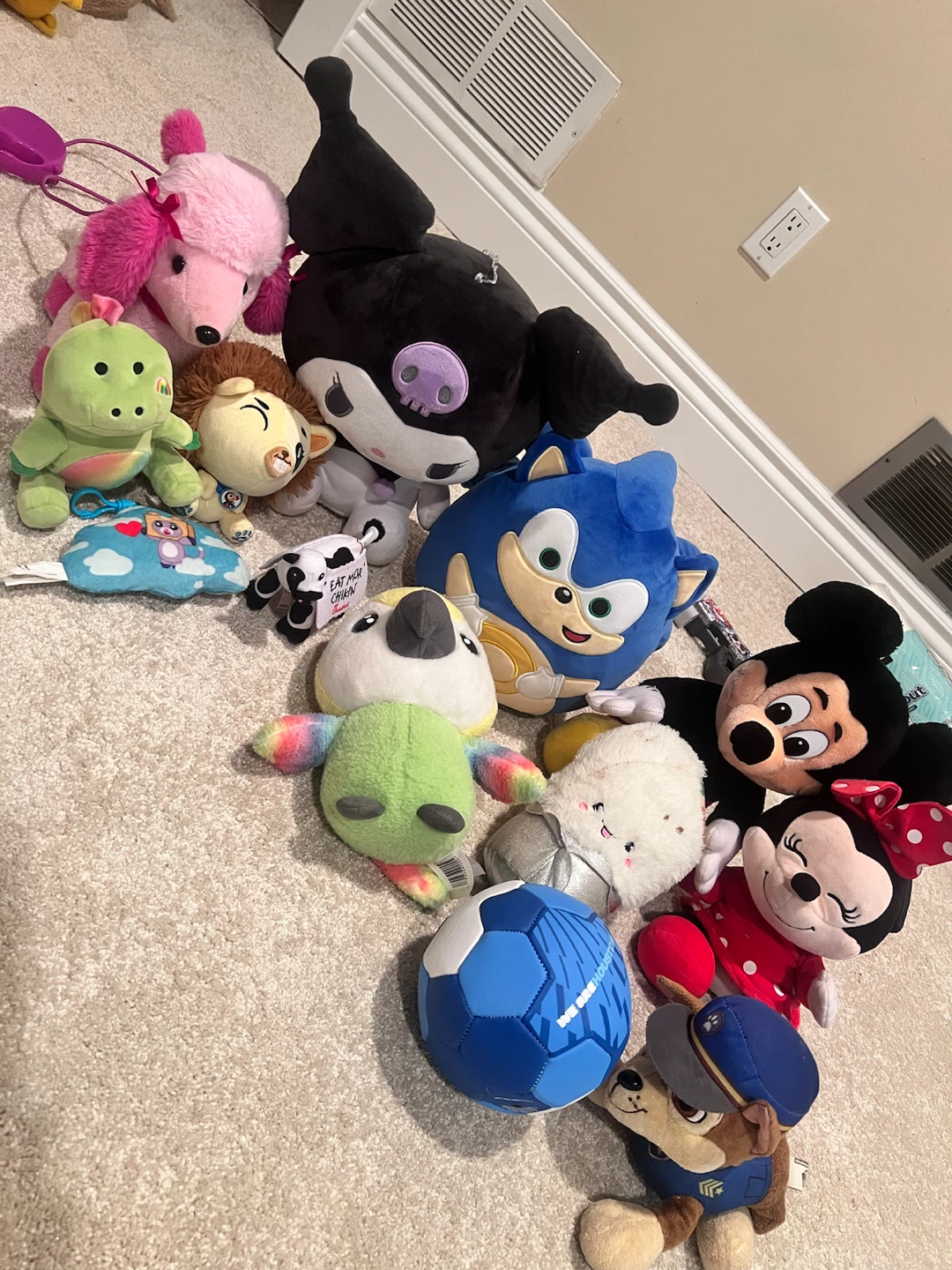 Assorted Plush Toys Collection