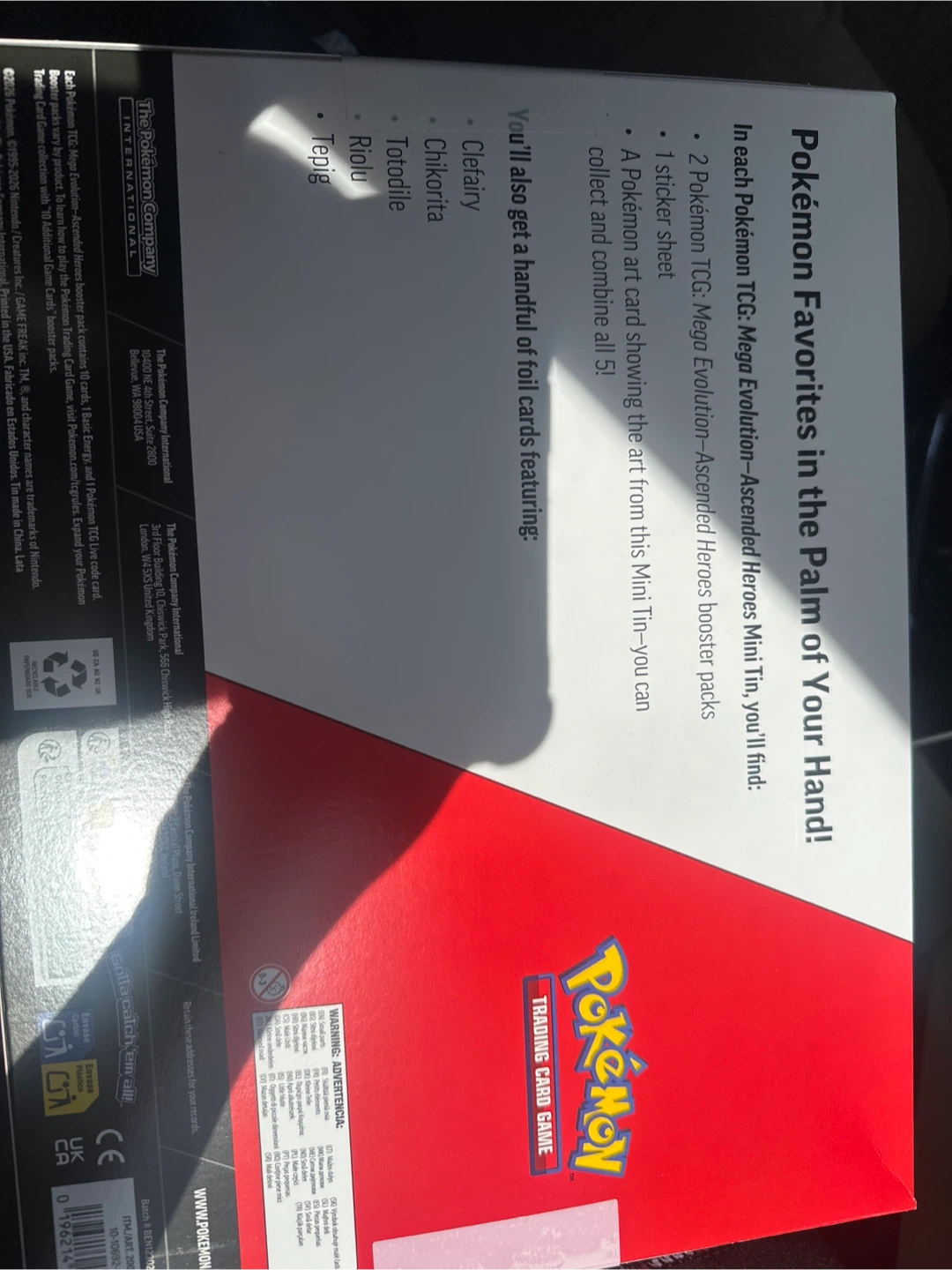 Pokemon Mega Evolution Ascended Heroes 5-Pack - photo 2