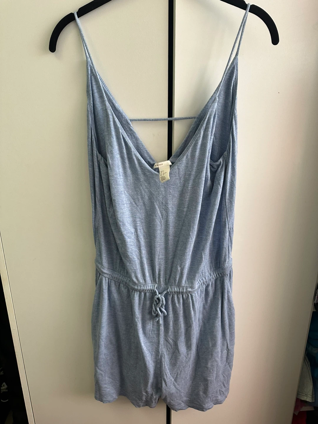 H&M Basic/Basique Blue Romper