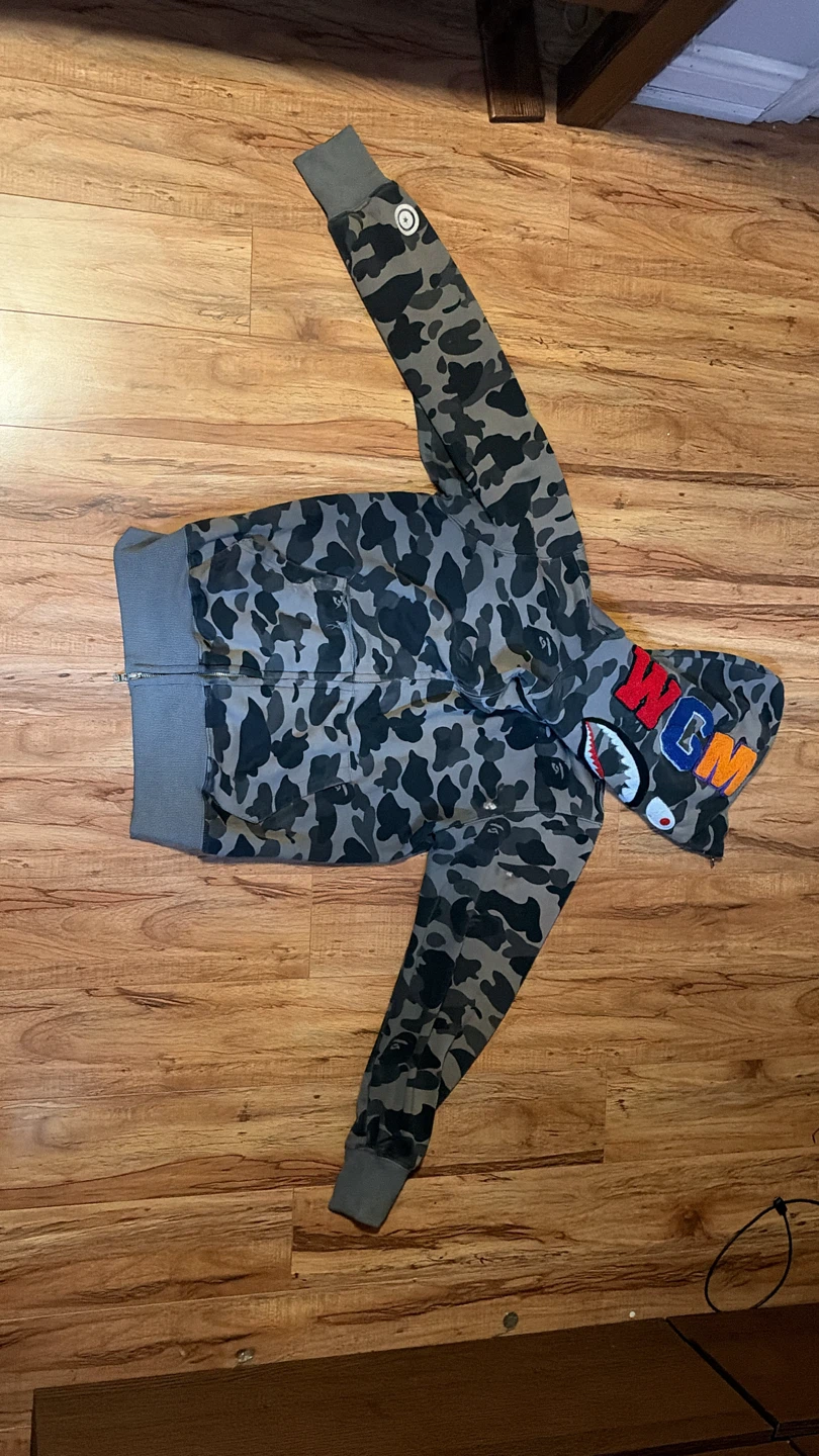 A Bathing Ape Shark Full Zip Hoodie - photo 2
