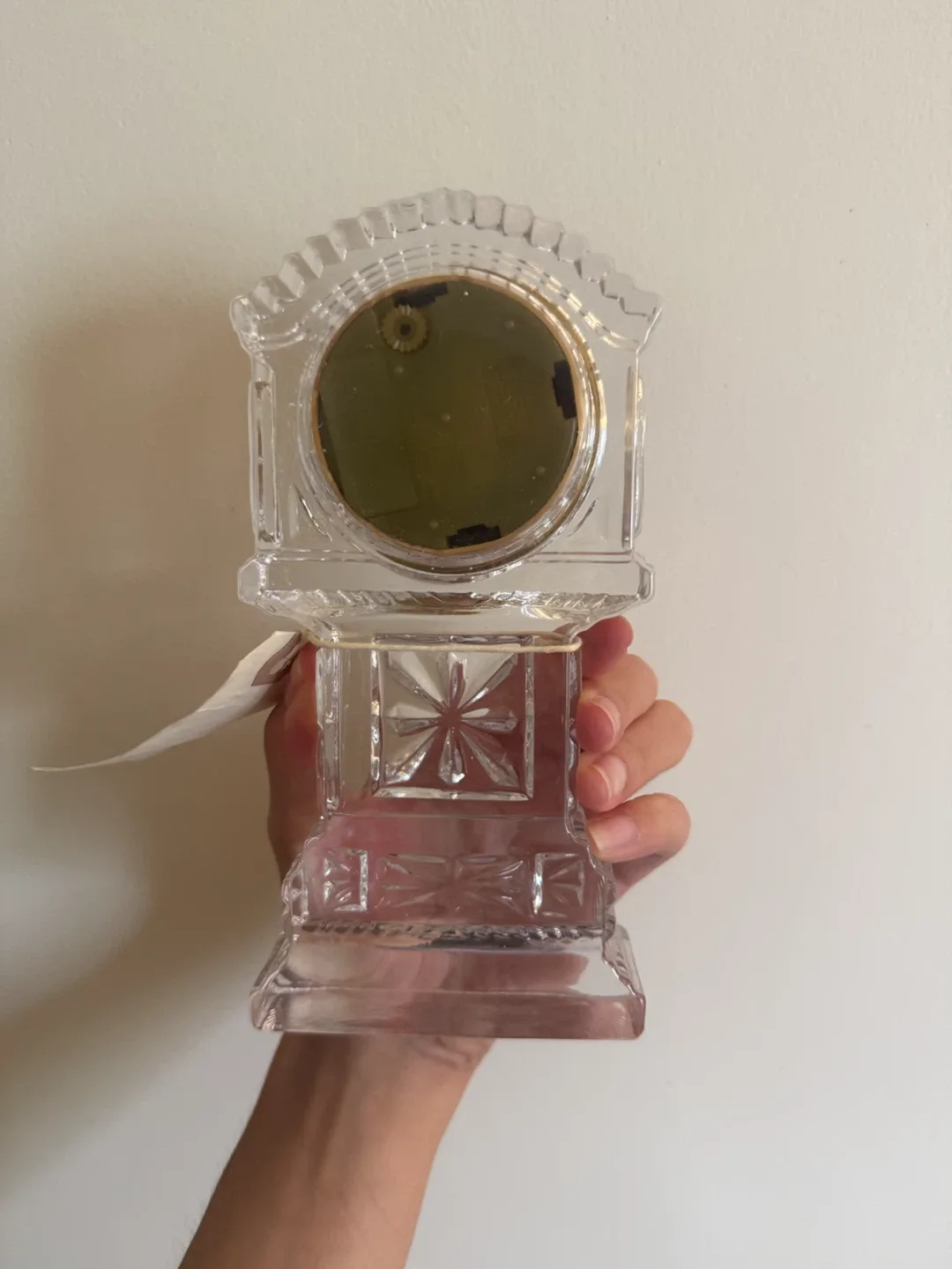 Vintage Crystal Legends Heavy Crystal Desk Clock – Not Working - photo 4