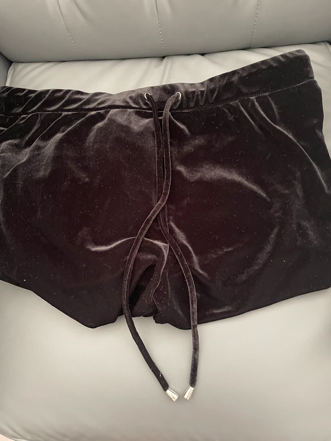 Tanjay Petites Black Velour Pants - photo 3