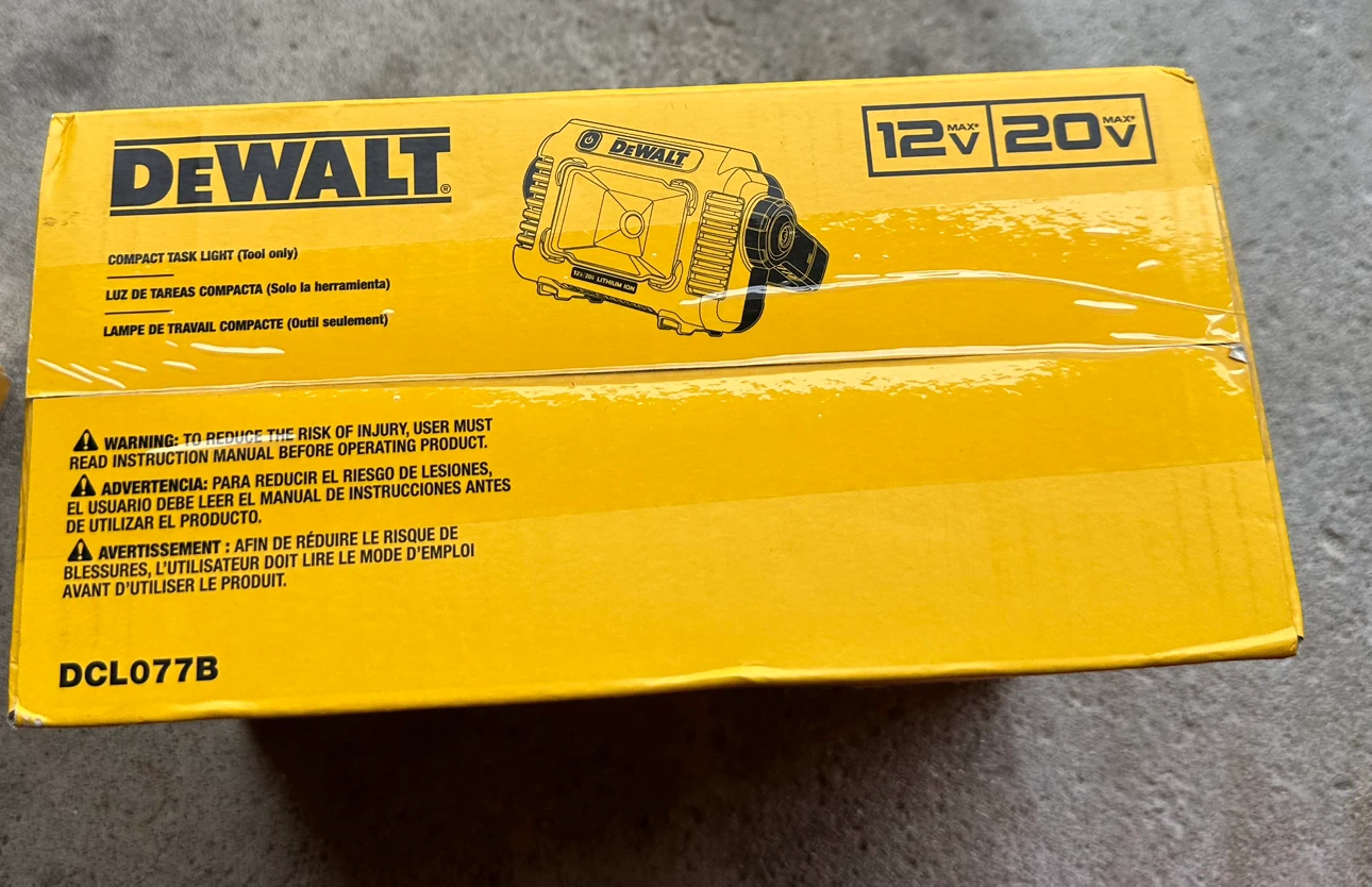 DeWalt DCL077B Compact Task Light - photo 2