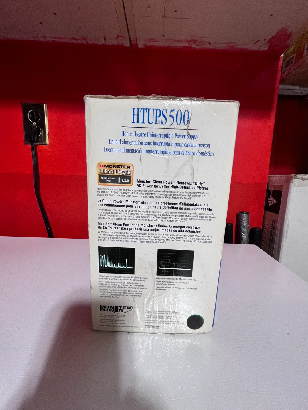 Monster Power HTUPS 500 Home Theatre UPS - photo 3