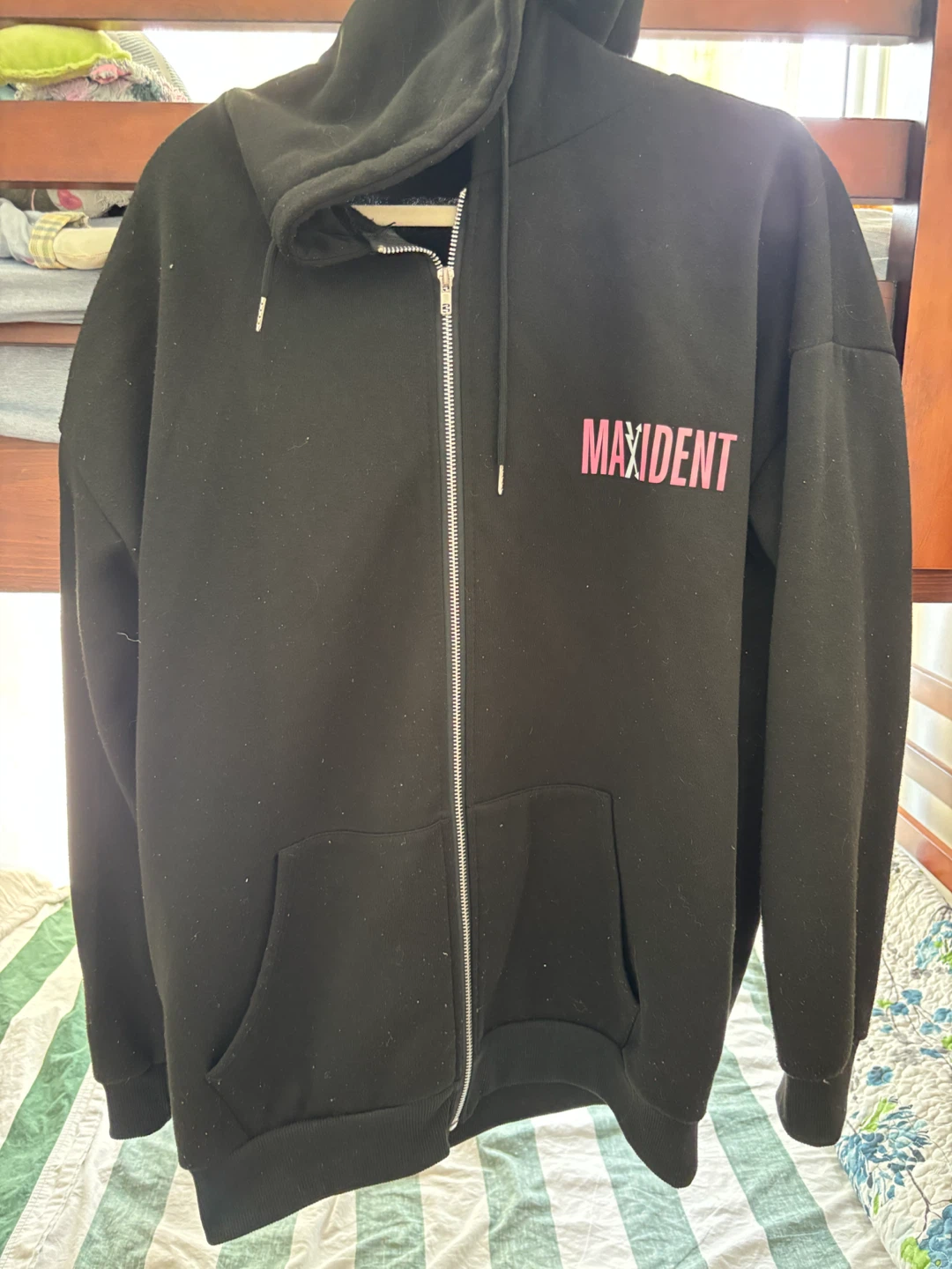 Stray Kids Maxident Zip-Up Hoodie
