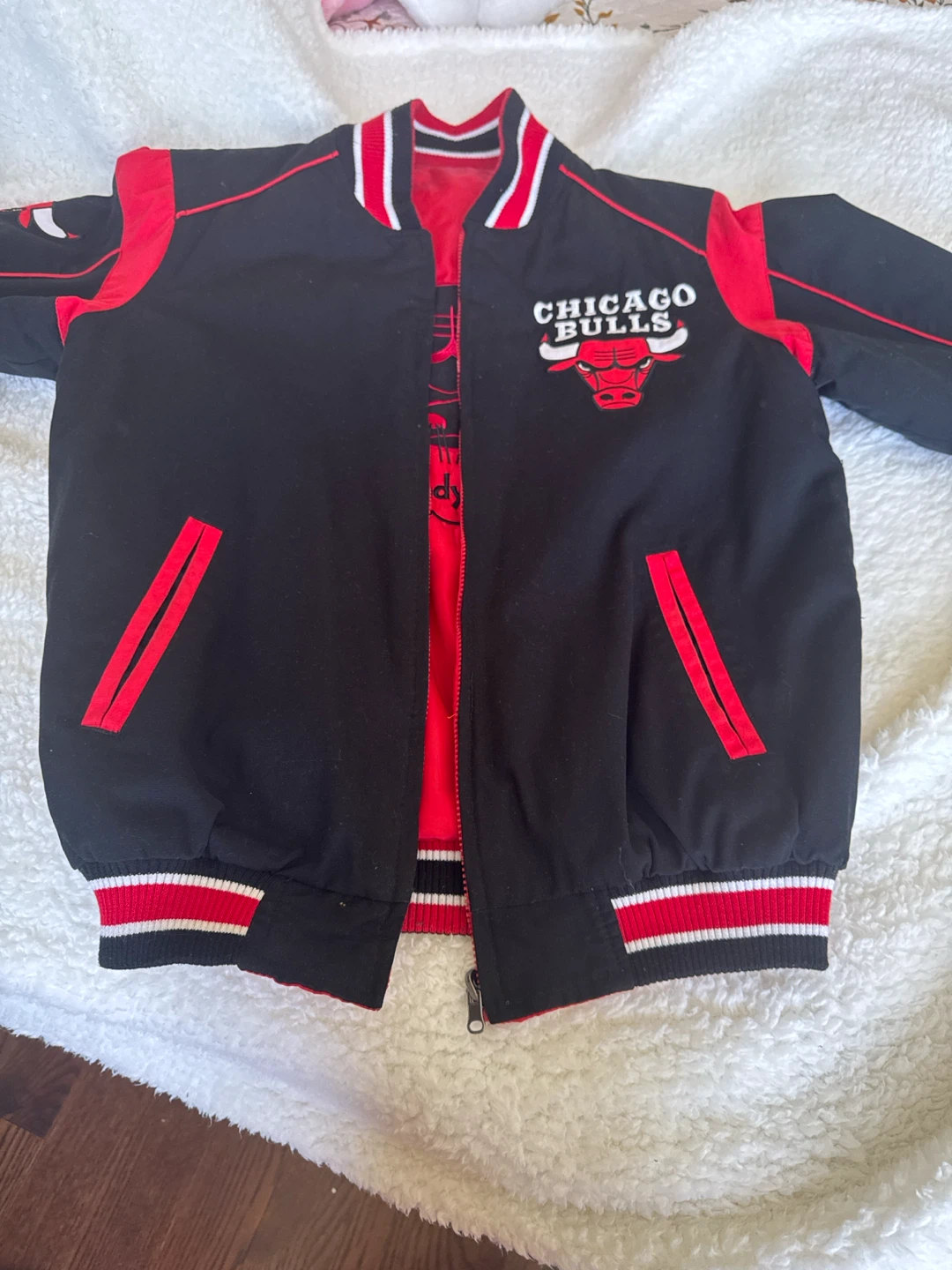Chicago Bulls Reversible Bomber Jacket