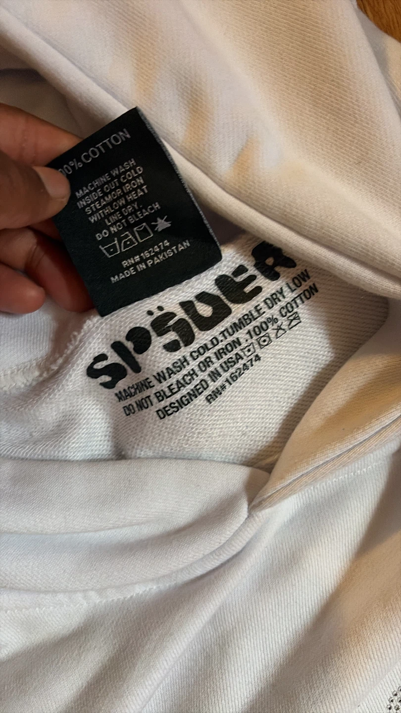 SP5DER White Hoodie - photo 3