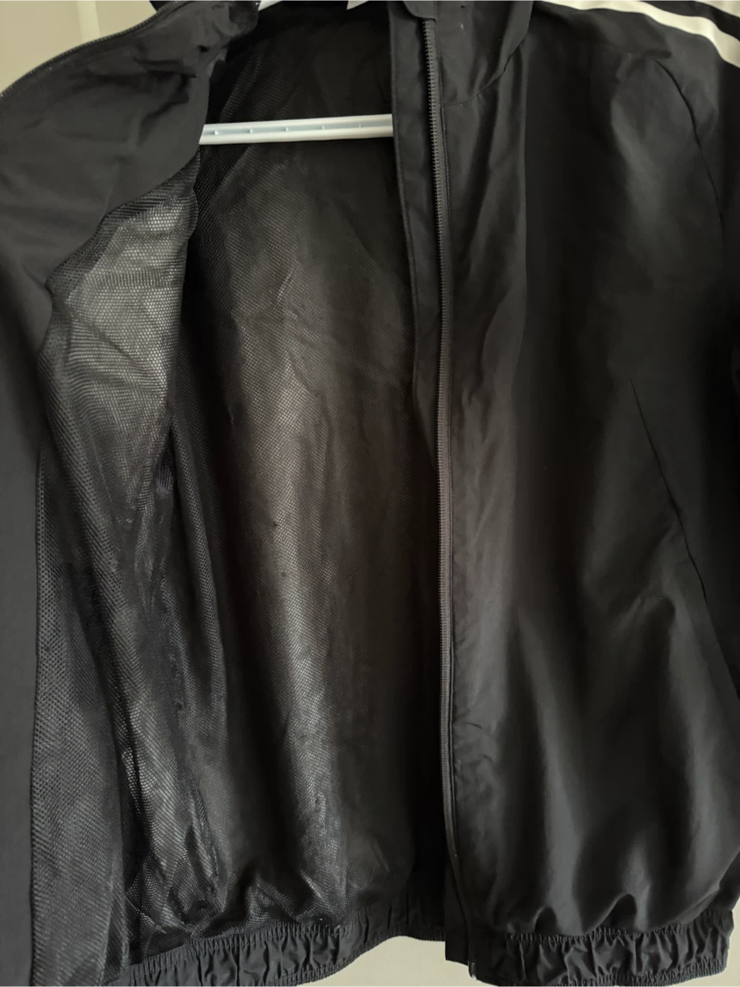 Adidas Kids' Black Windbreaker Jacket - photo 4