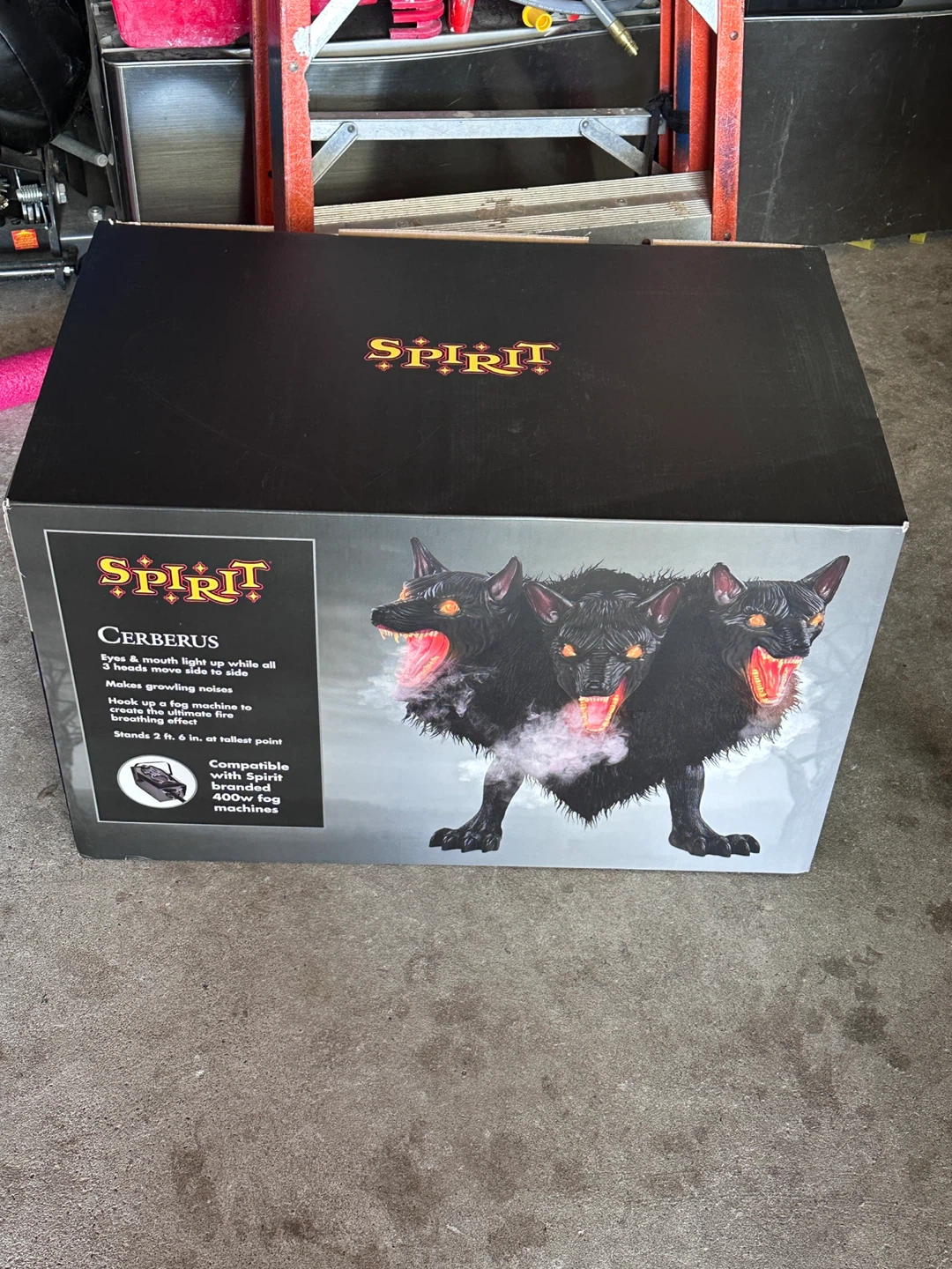 Brand new Spirit Halloween Cerberus Animatronic