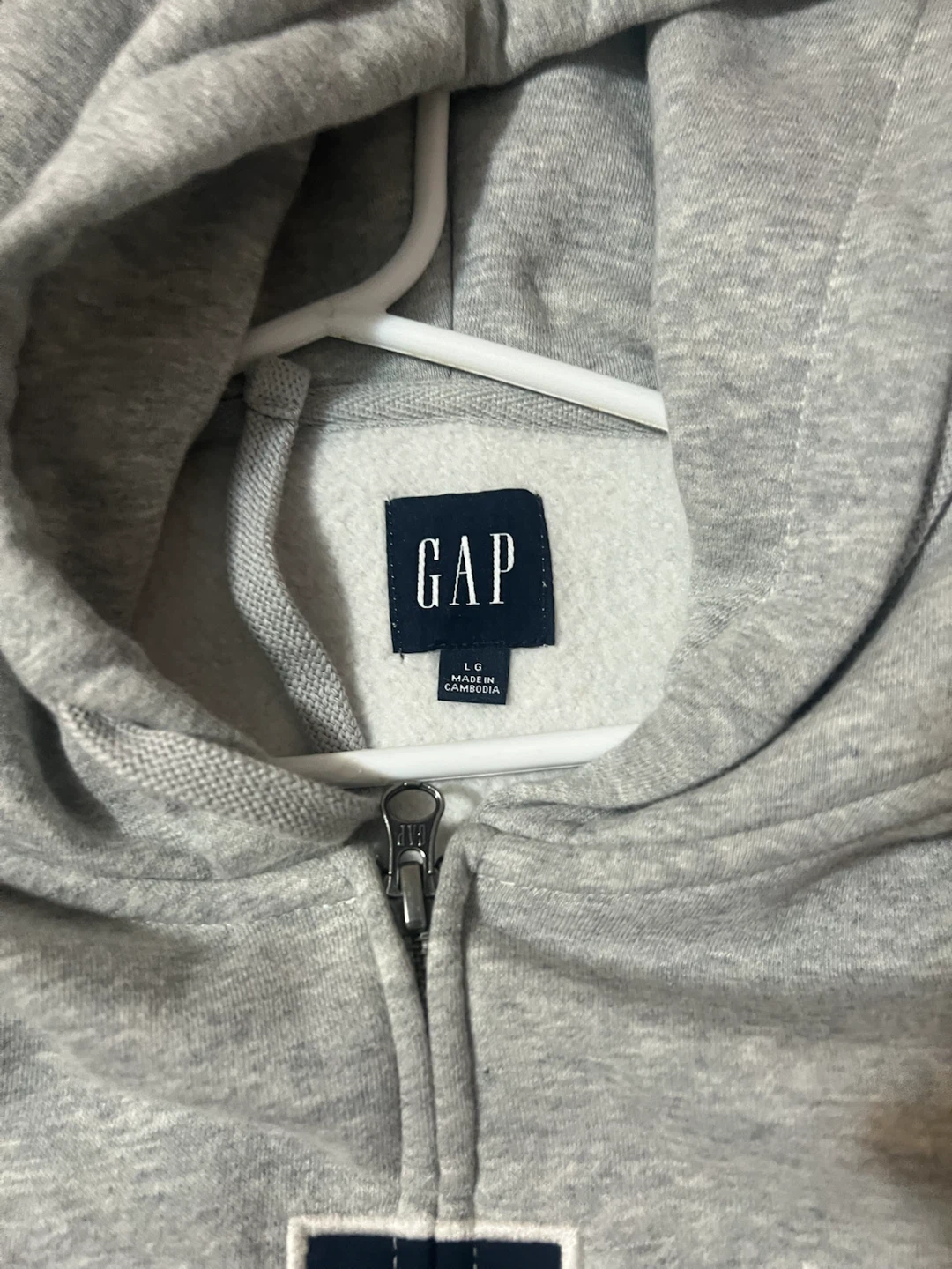 GAP Grey Zip-Up Hoodie - photo 3