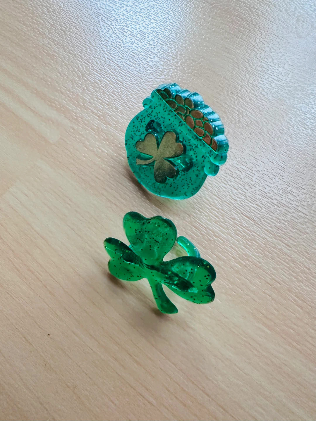 St. Patrick's Day Rings x2🏈