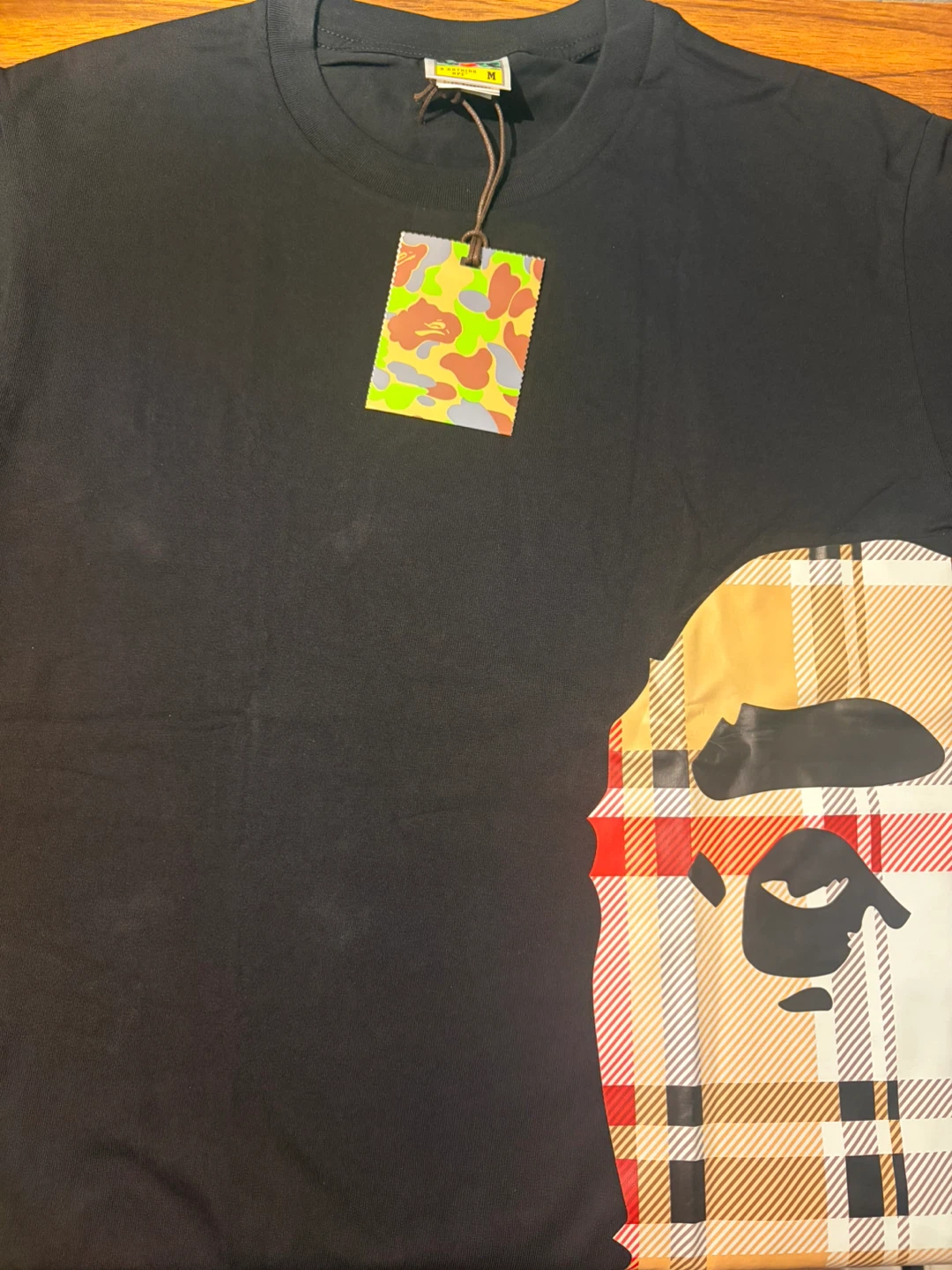 A Bathing Ape Black T-Shirt Size M🏈 - photo 2