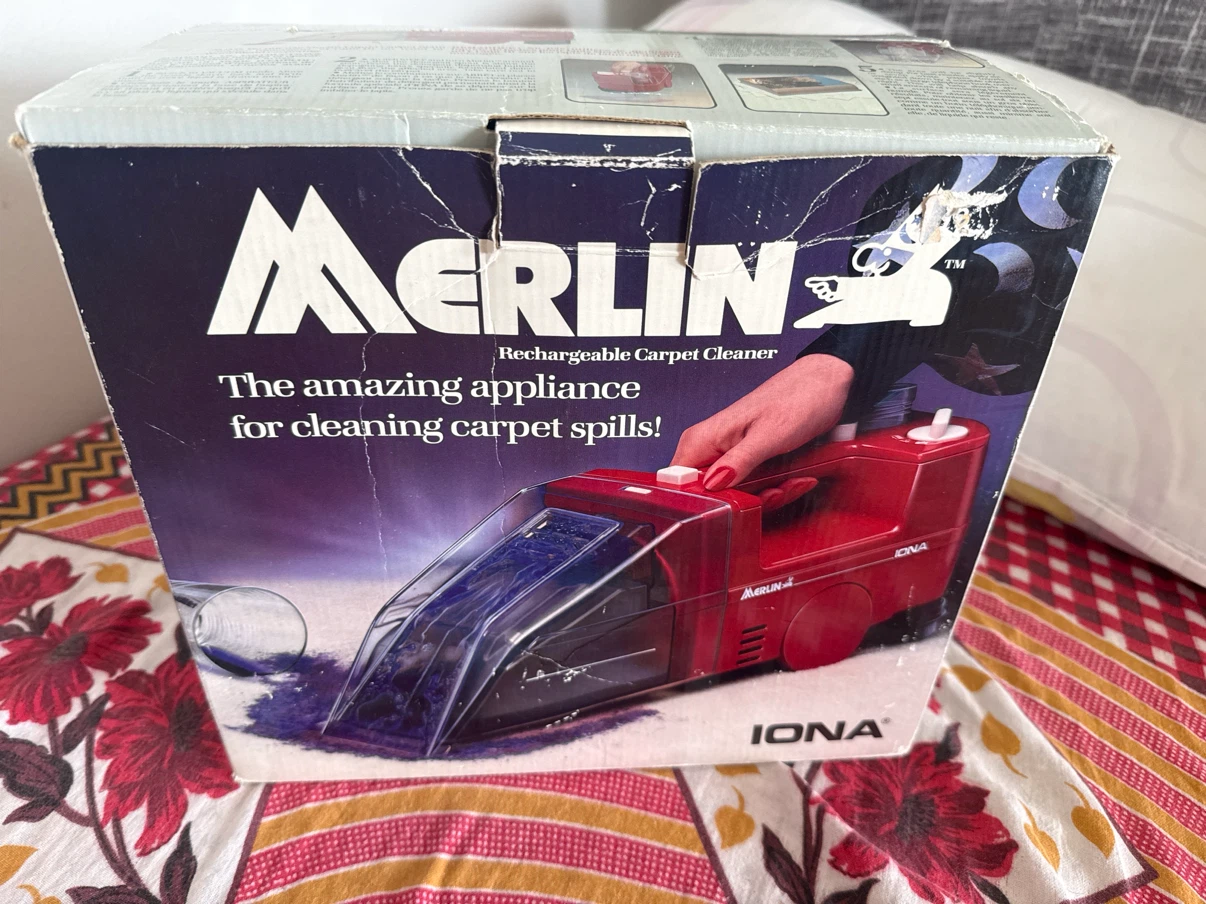 Iona Merlin Rechargeable Carpet Cleaner 🏈