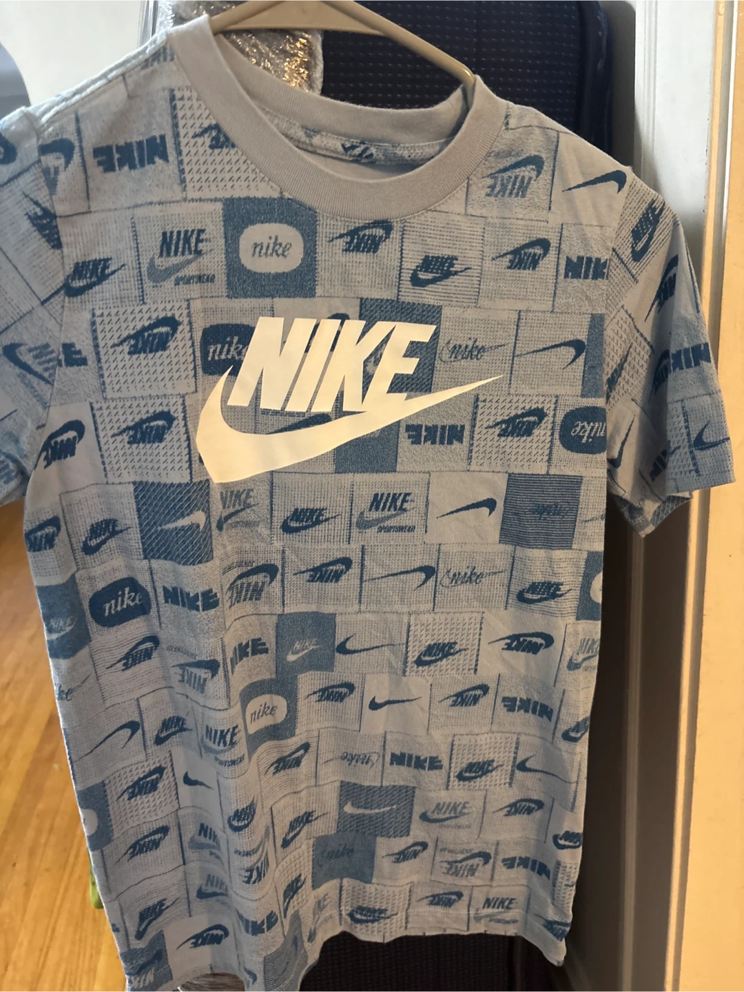 Nike Logo Pattern T-Shirt - photo 2