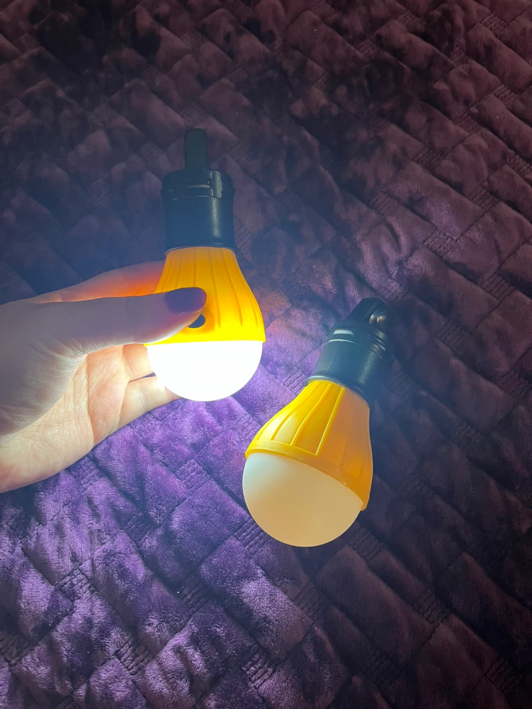2 hanging LED Light Bulbs - photo 3