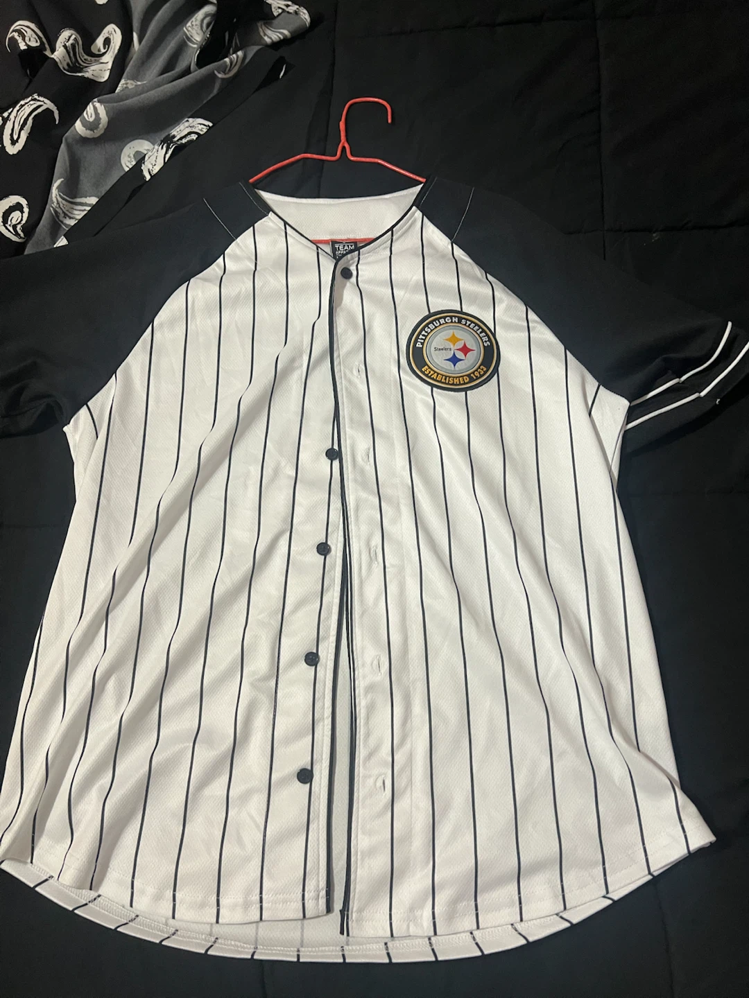 Pittsburgh Steelers Button-Down Jersey