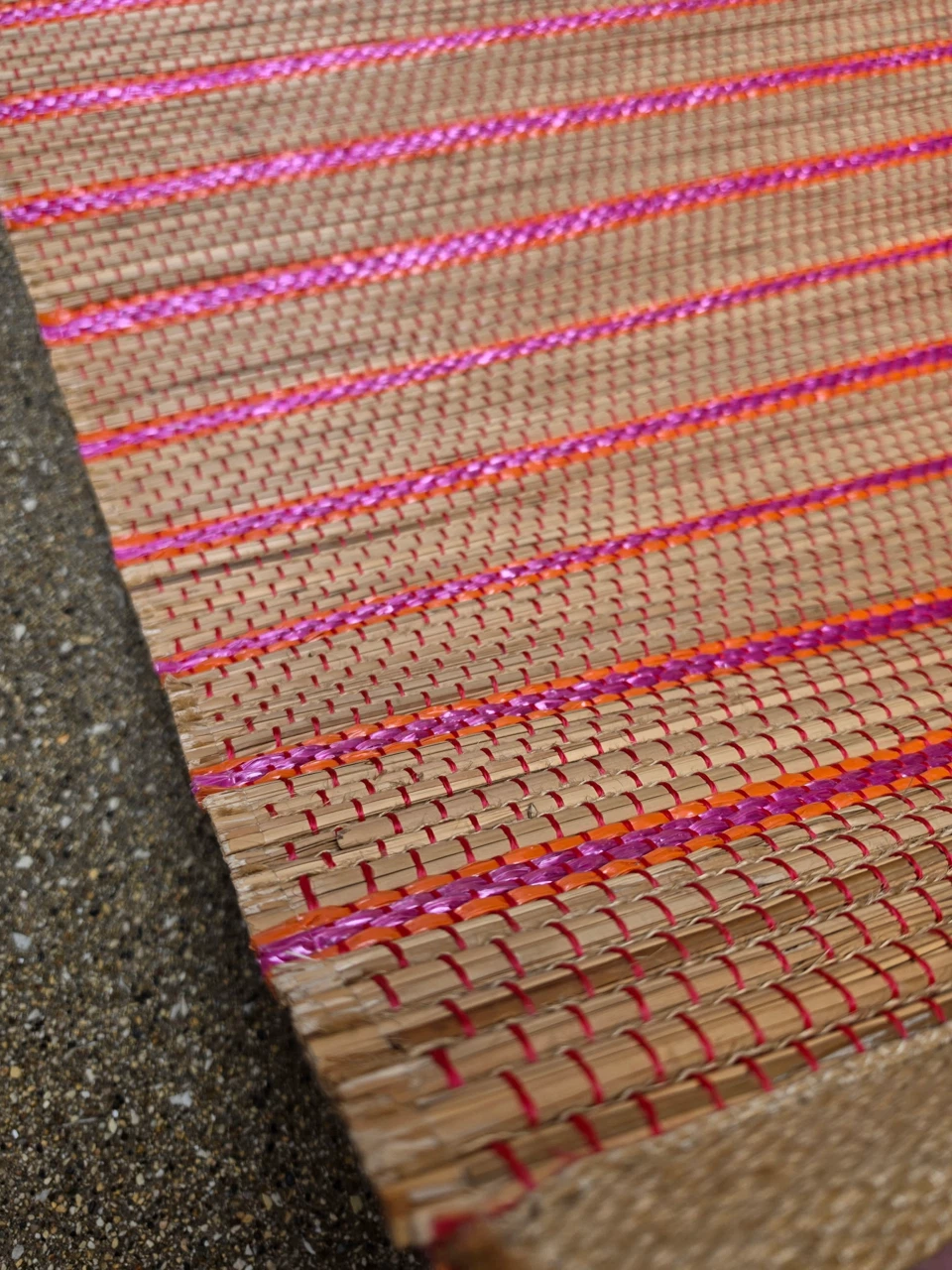Set of 3 Woven Bamboo Mats - photo 2