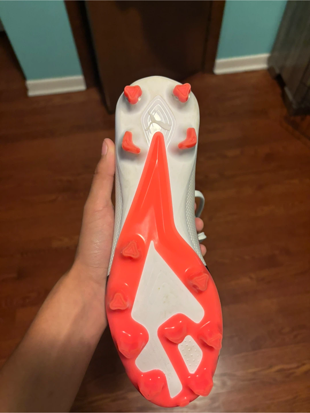 Puma Ultra Soccer Cleats White and Orange - photo 4