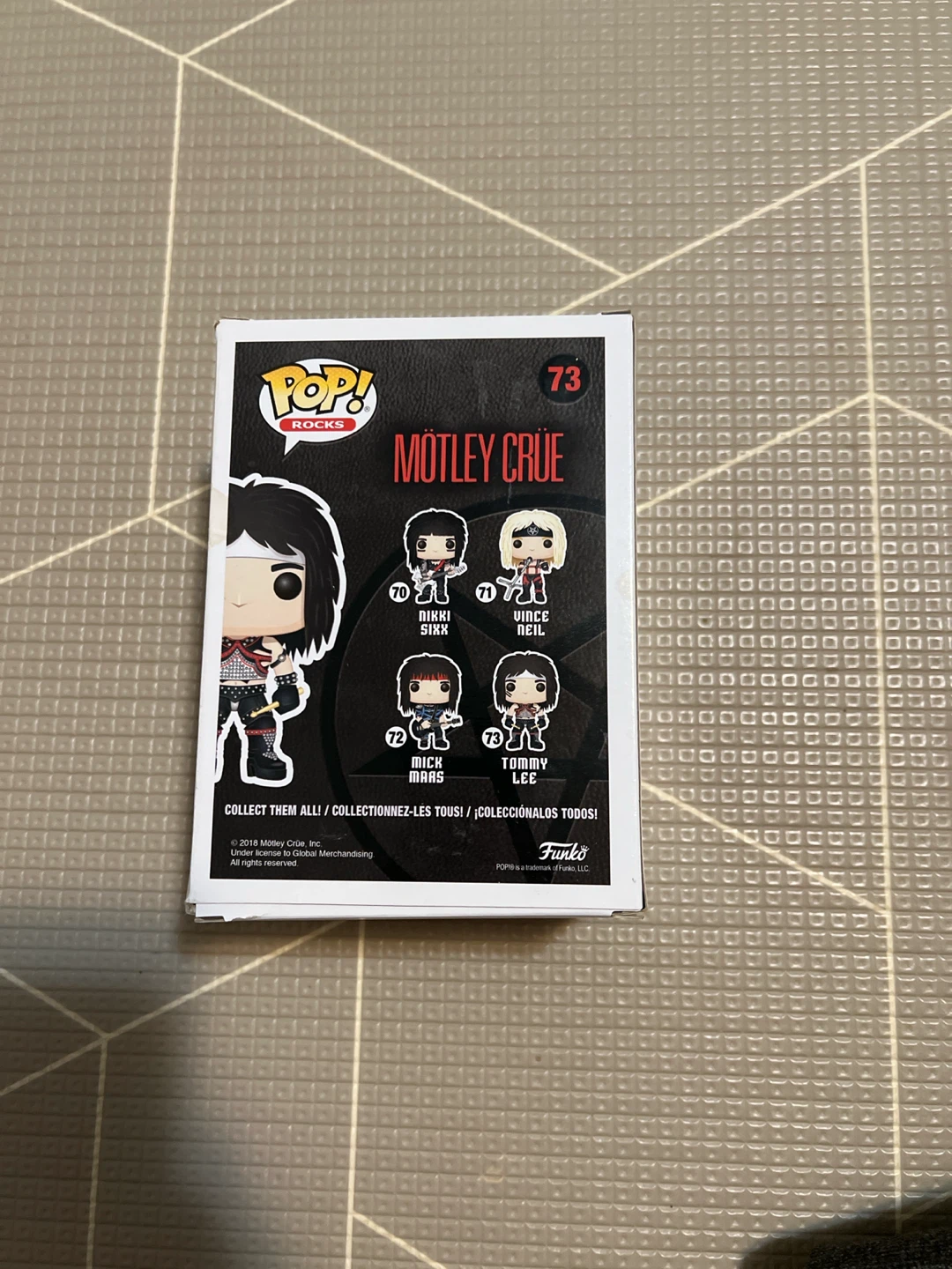 Funko Pop Rocks Tommy Lee Motley Crue #73 🏈 - photo 3