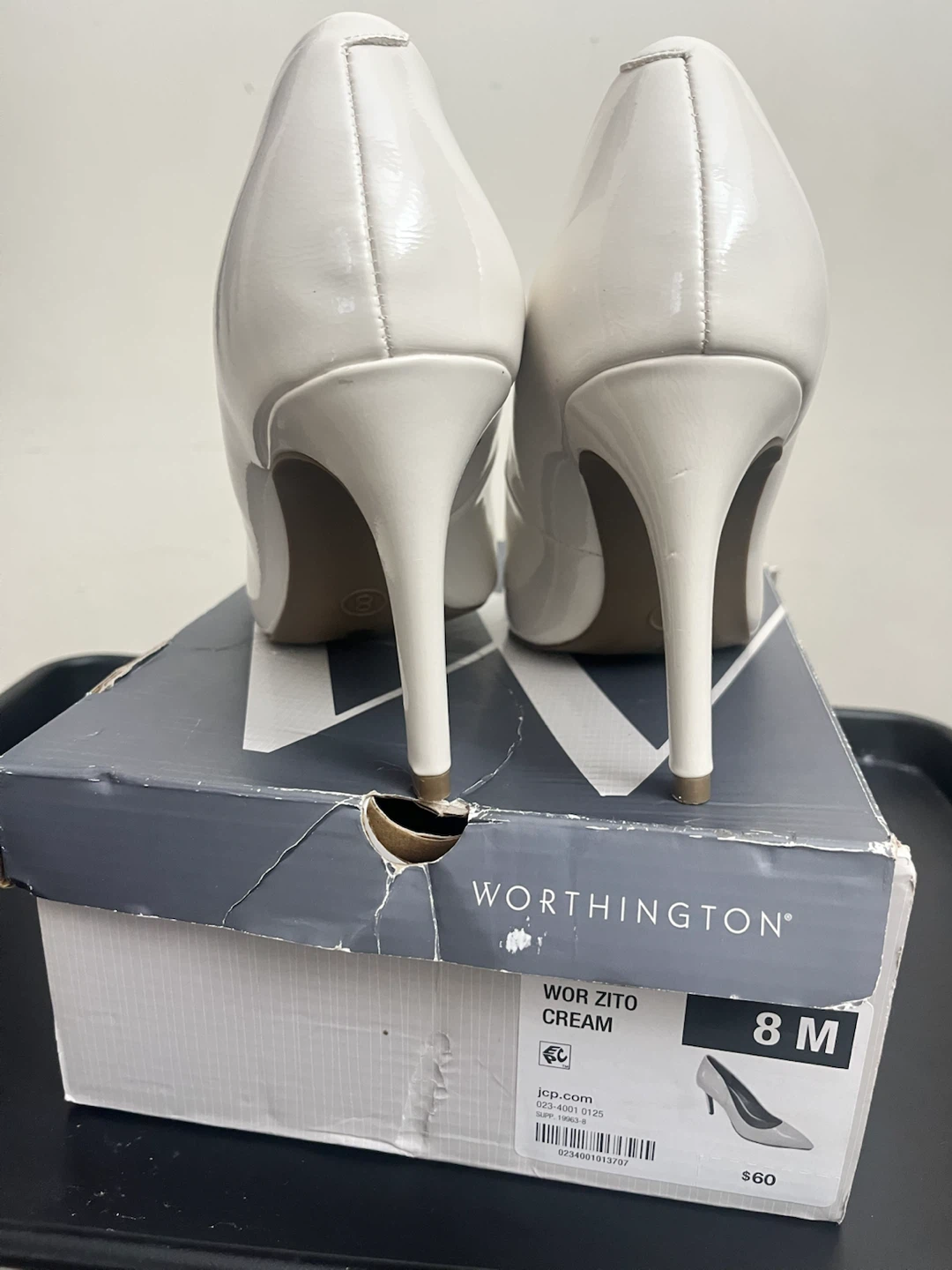 🏈Worthington cream shoes size 8 - photo 4