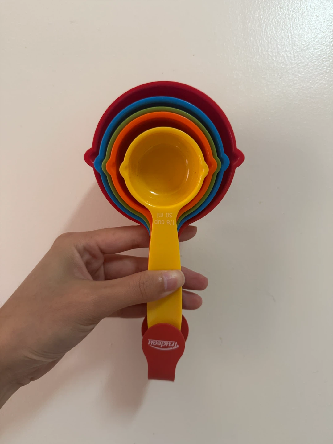 Trudeau Plastic Measuring Cup Set