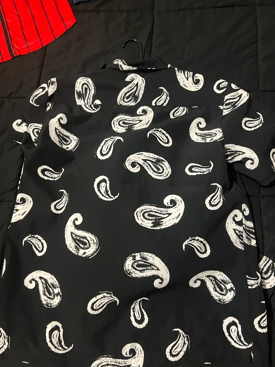 Good Vibes Paisley Button-Down Shirt - photo 2