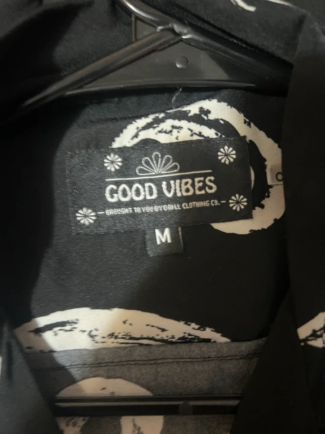 Good Vibes Paisley Button-Down Shirt - photo 3