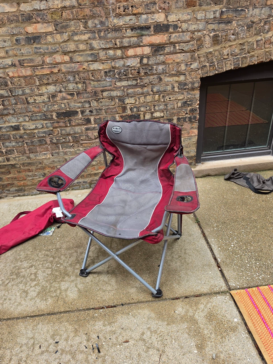 Lewis N Clark Fold & Go Oversized Camping Chair