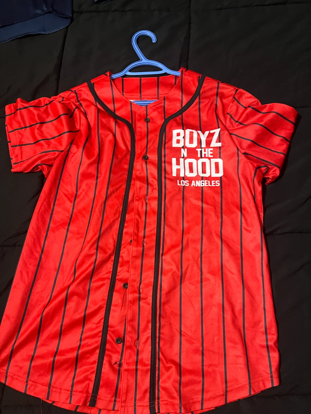 Boyz N The Hood Baseball Jersey Red