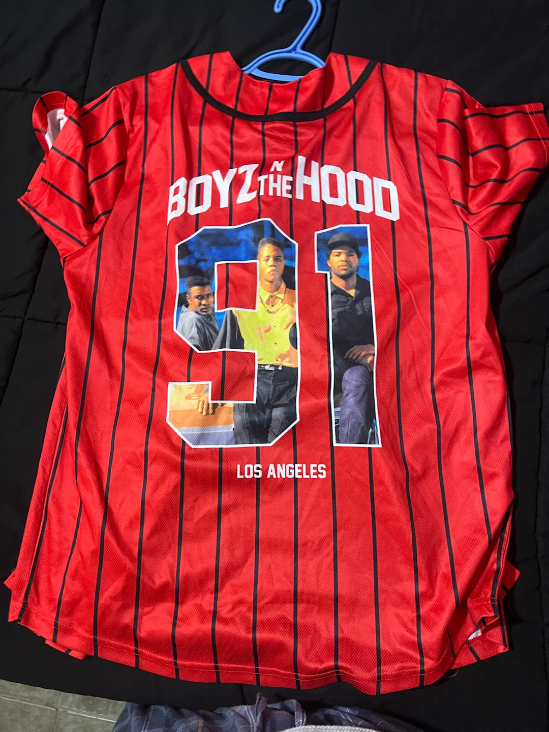 Boyz N The Hood Baseball Jersey Red - photo 2