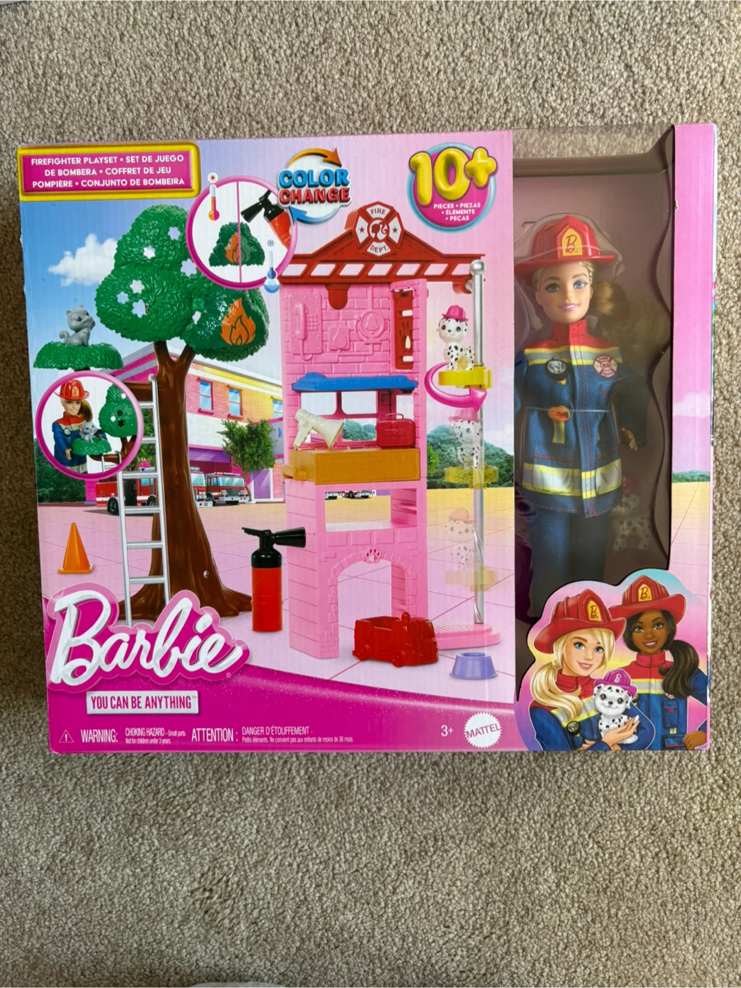 Barbie Firefighter Playset