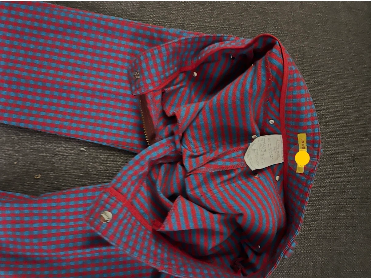 Louis Castel Gingham Pants