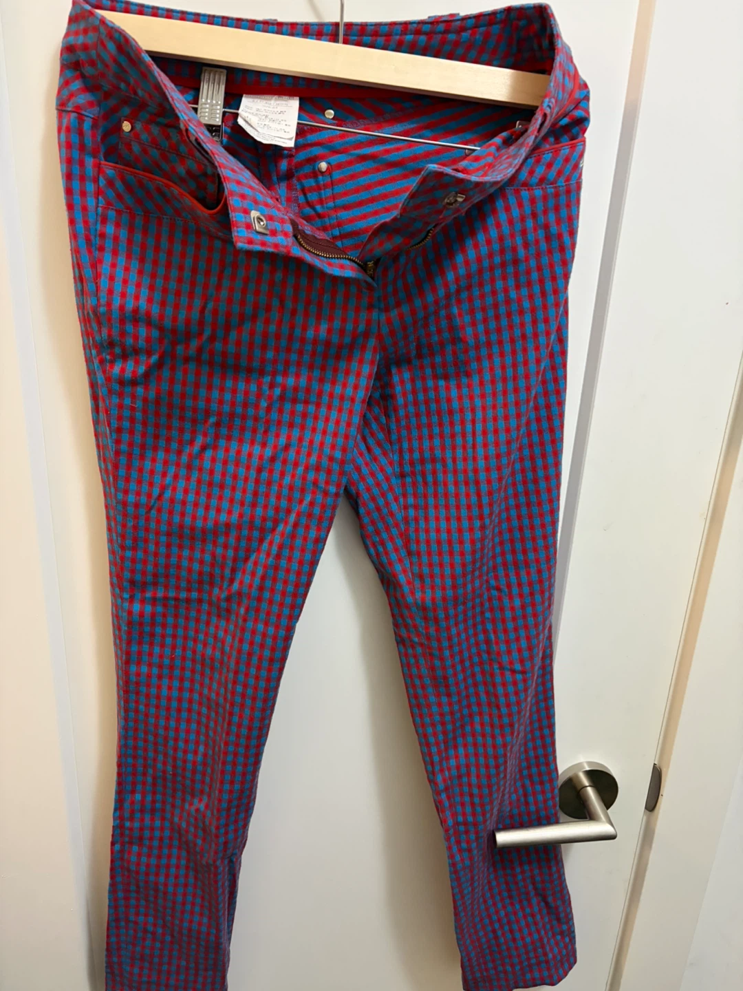 Louis Castel Gingham Pants - photo 4