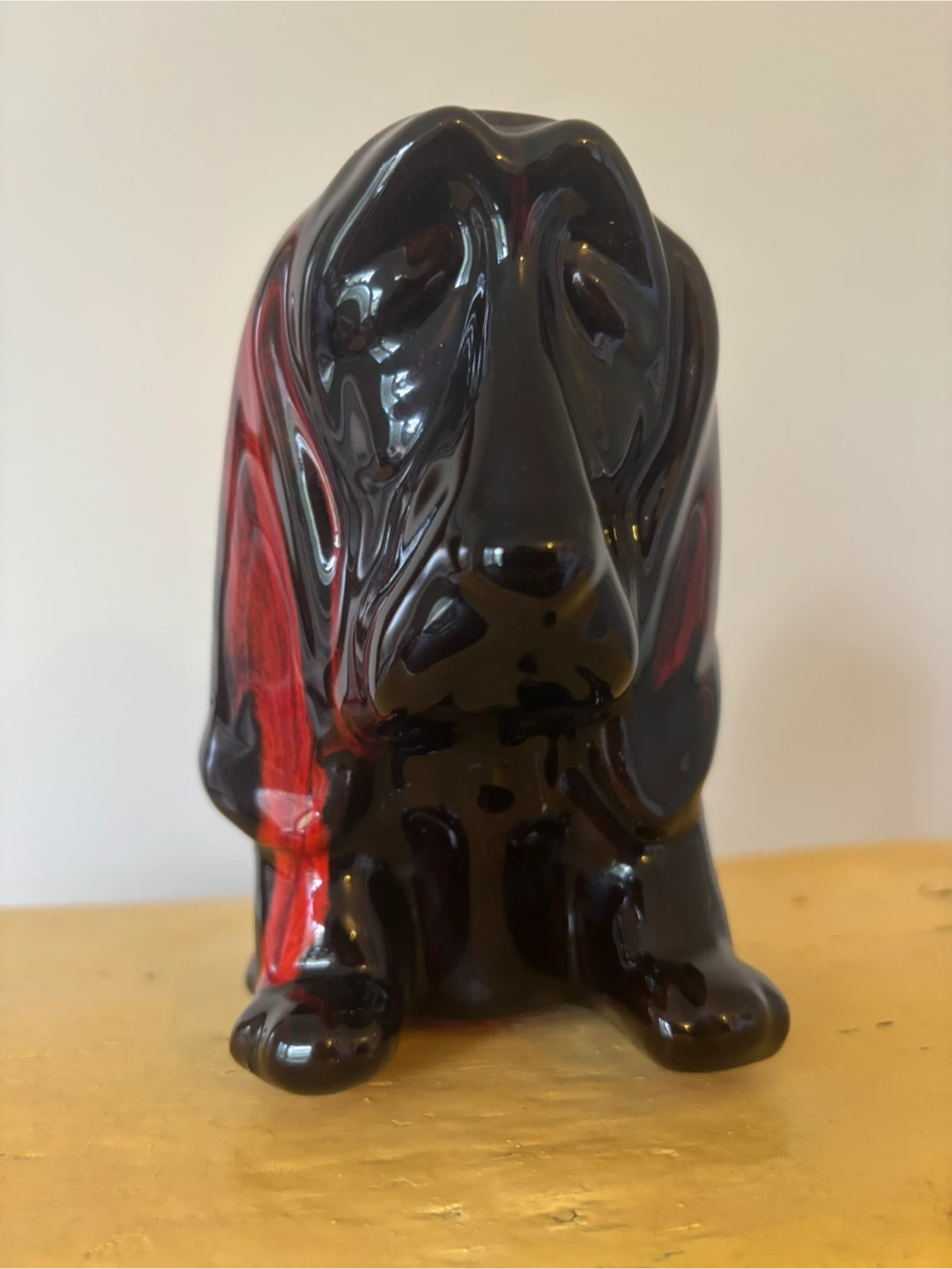 Vintage Canuck Basset Hound Coin Bank