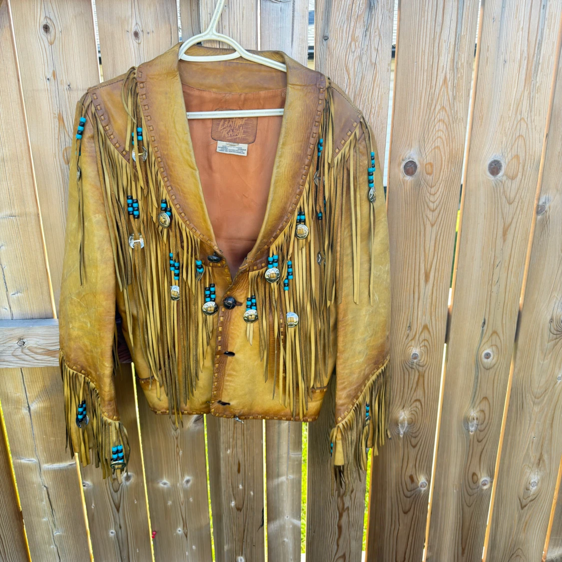 Leather Ranch Fringed Suede Jacket