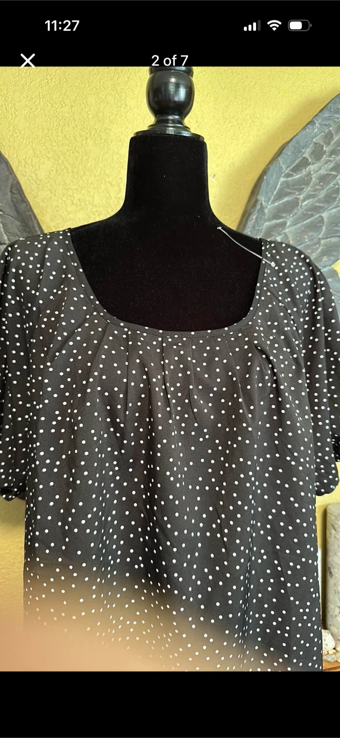 BloomChic Polka Dot Tee Shirt - photo 2