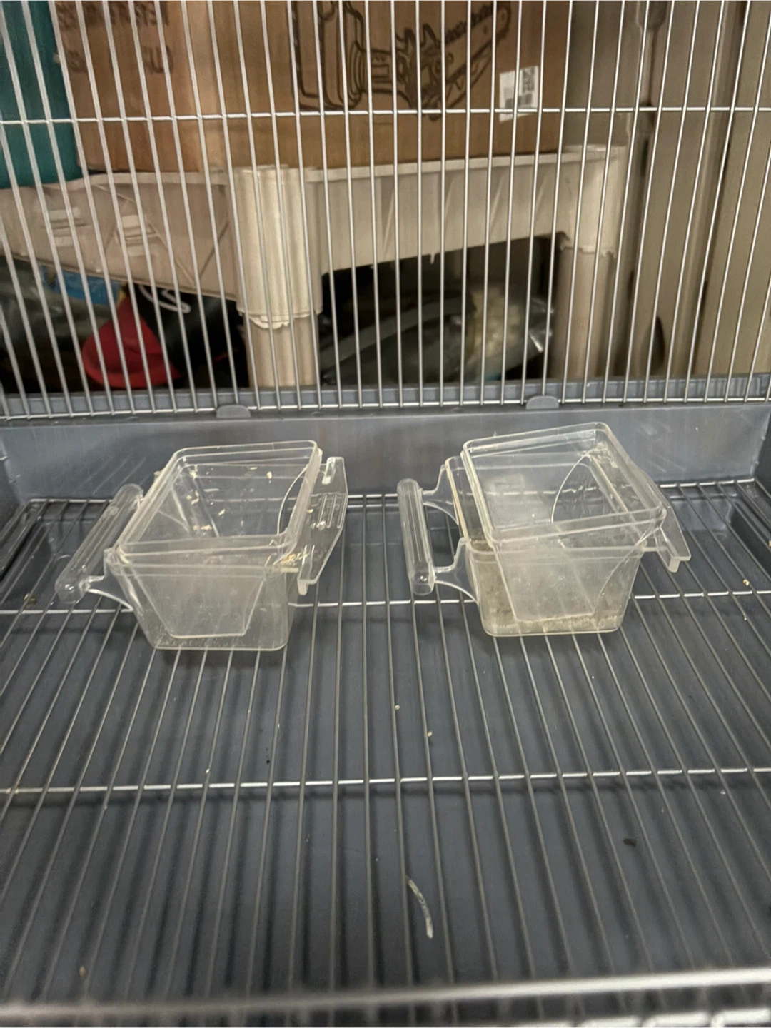 Metal Bird Cage with Accessories - photo 2