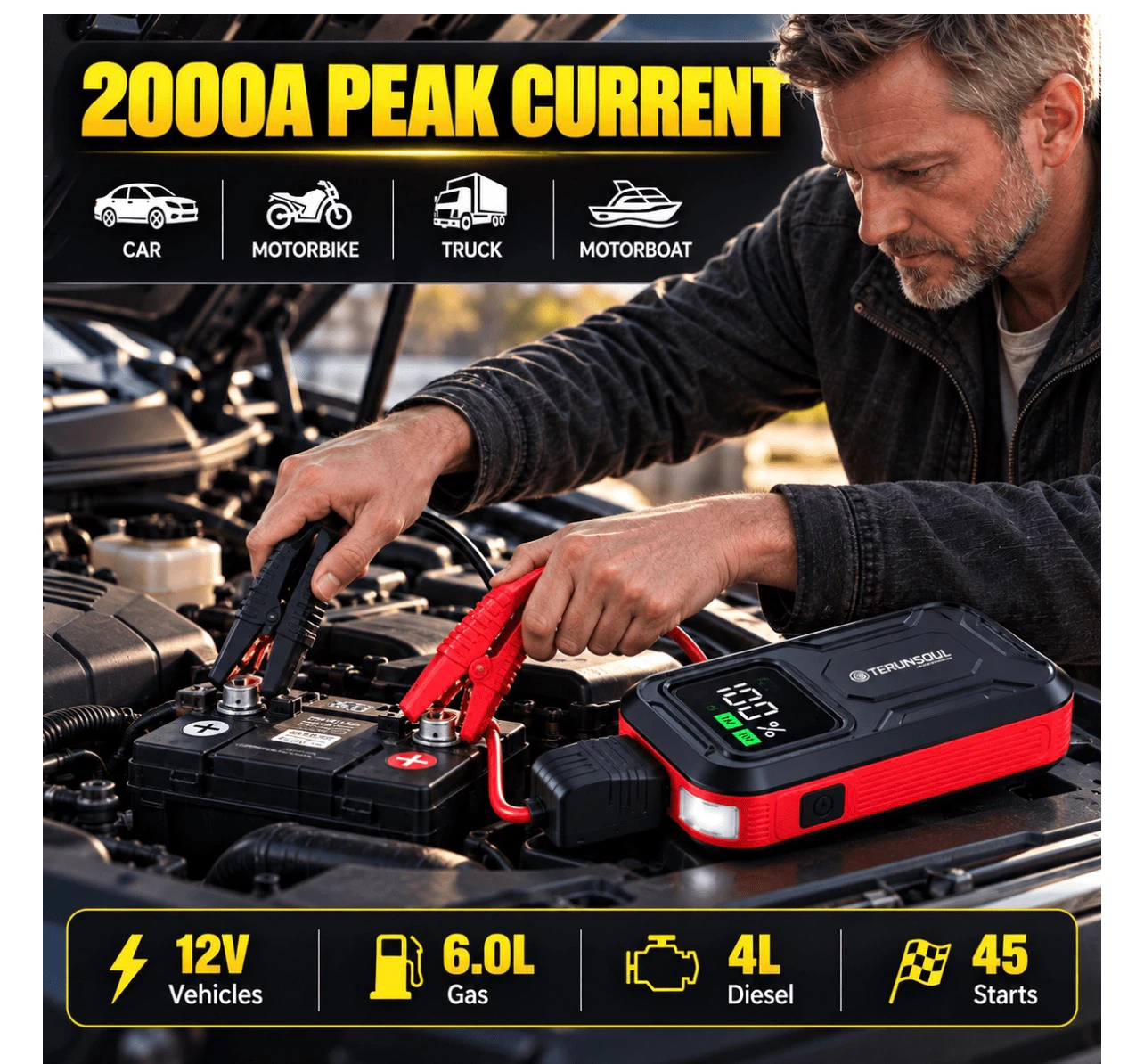 B40L 4-in-1 Jump Starter - photo 2