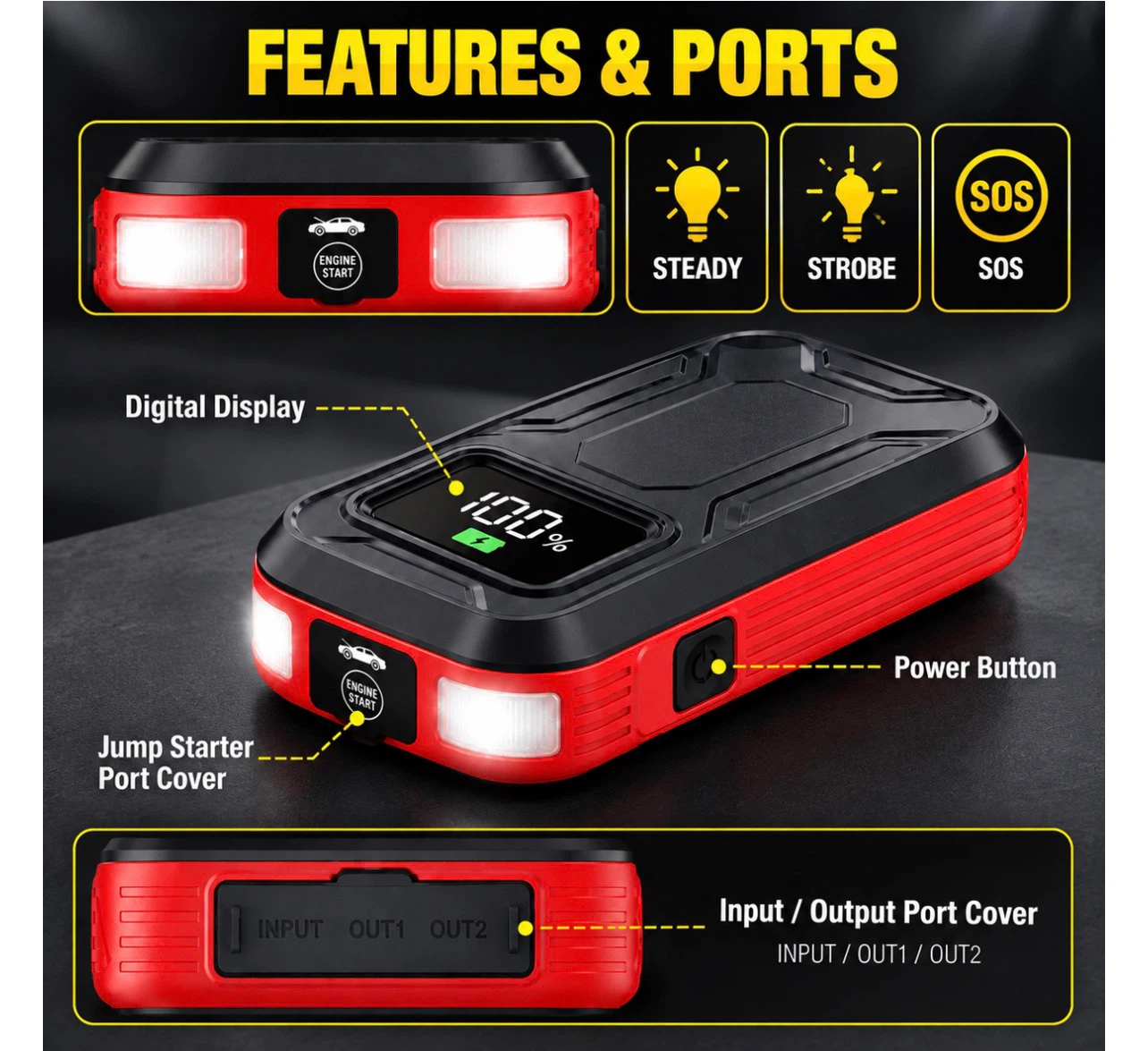 B40L 4-in-1 Jump Starter - photo 5