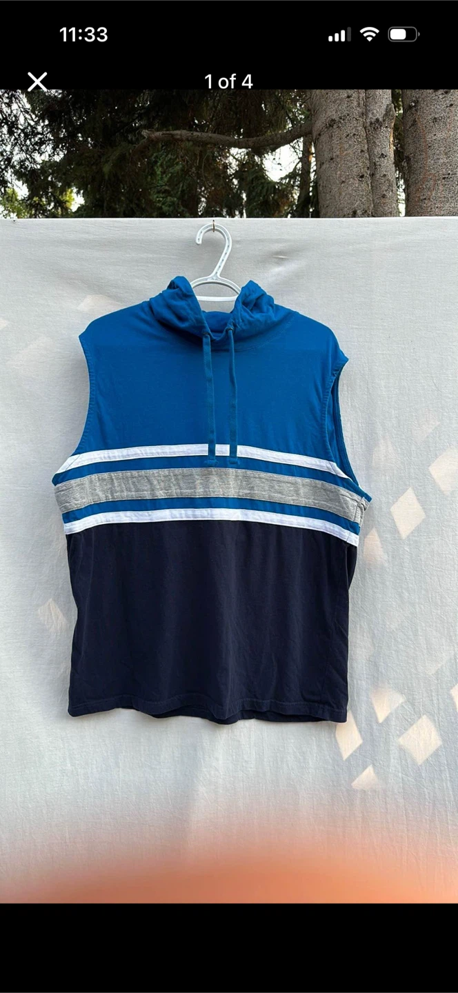 George Sleeveless Thin Pull over Sweater