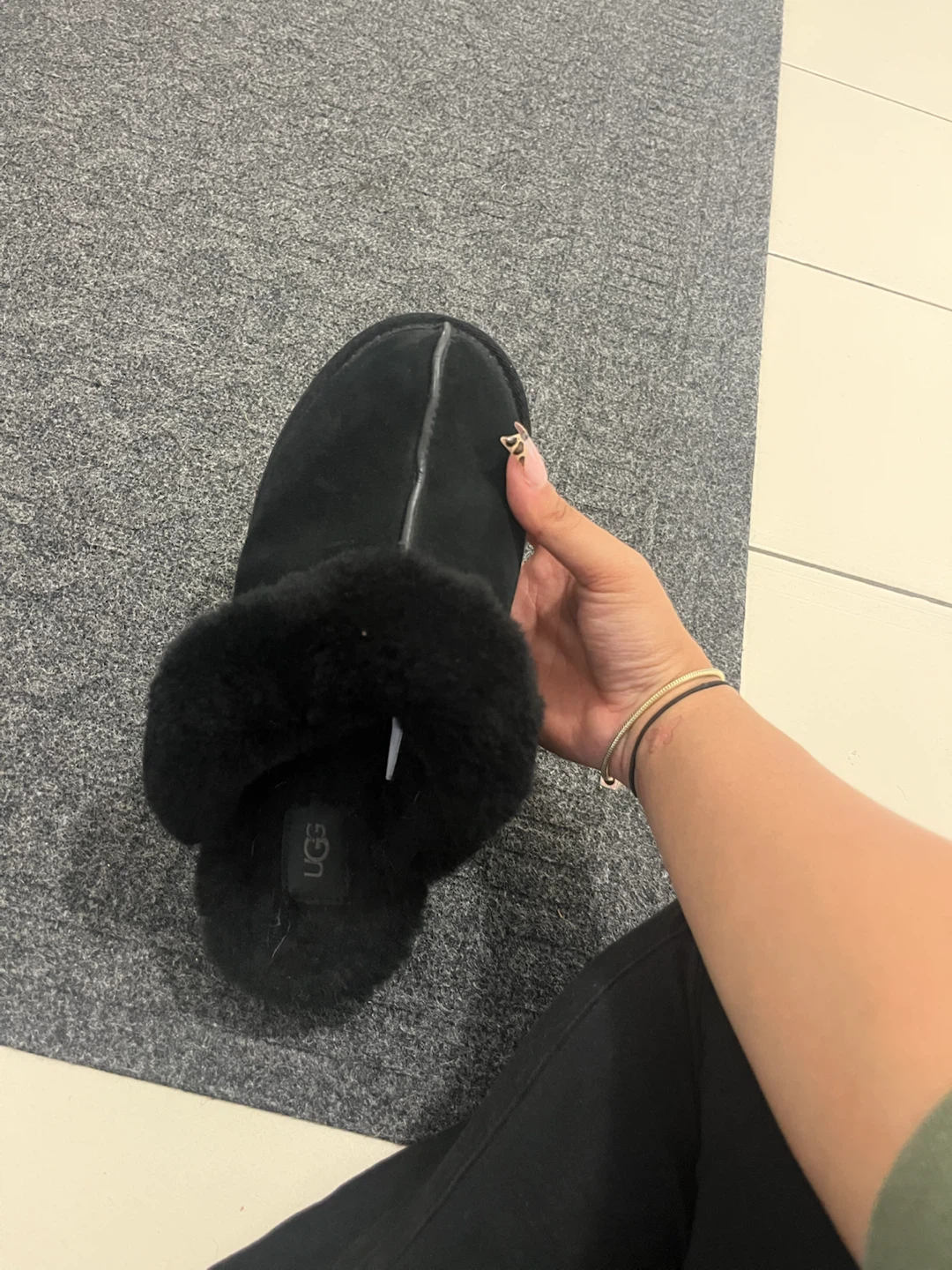 UGG Tasman Platform Slippers - Black - photo 3
