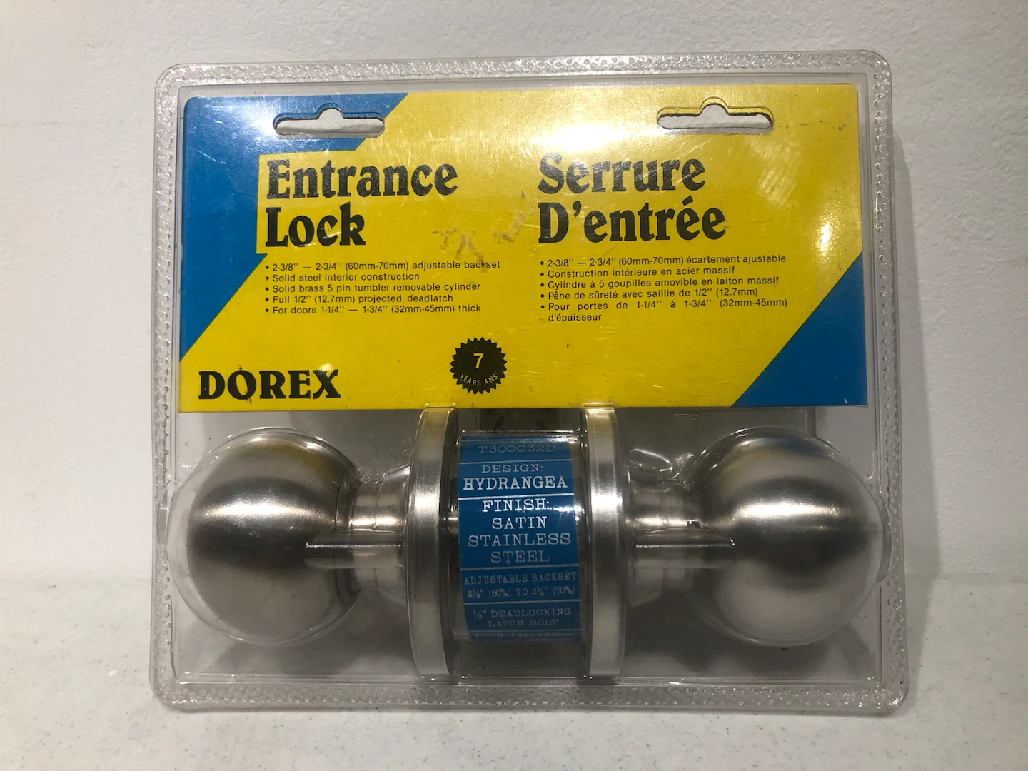 Dorex Hydrangea Entrance Lock